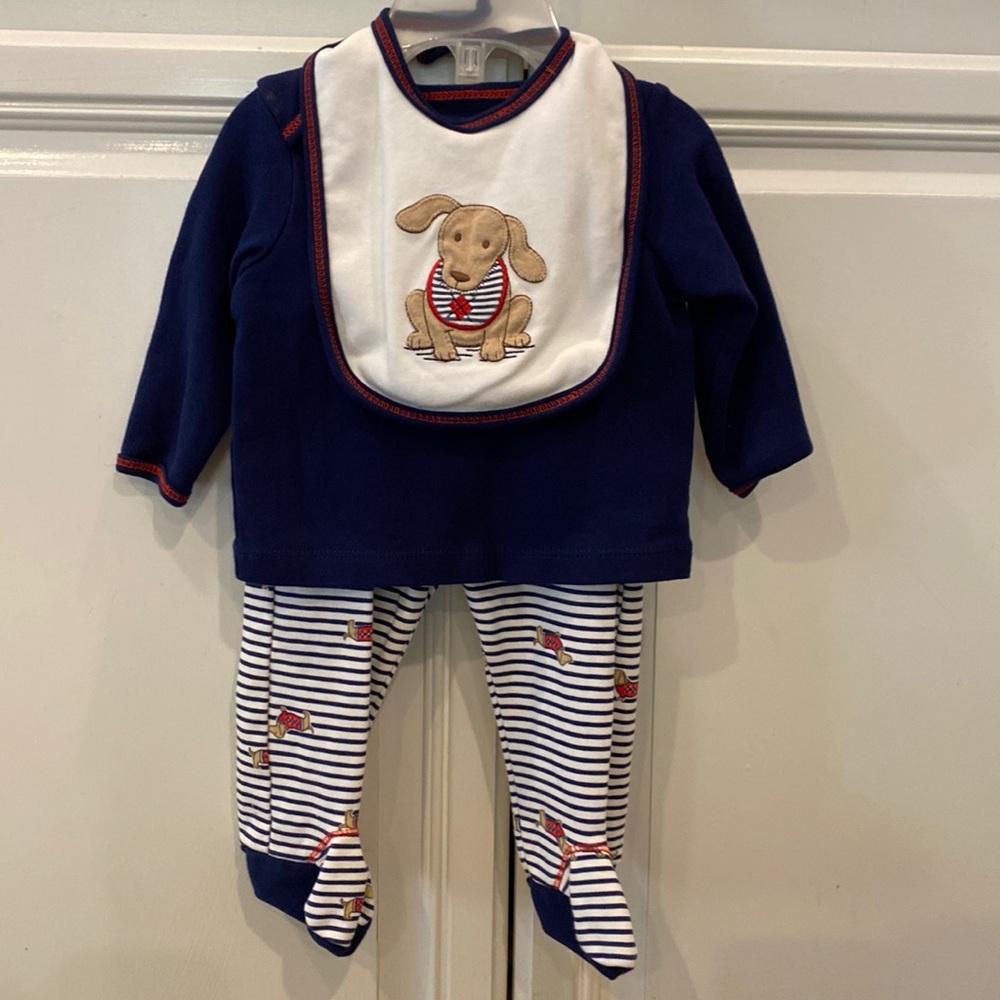 Little Me 3 piece outfit - 6 month - Picture 1 of 6